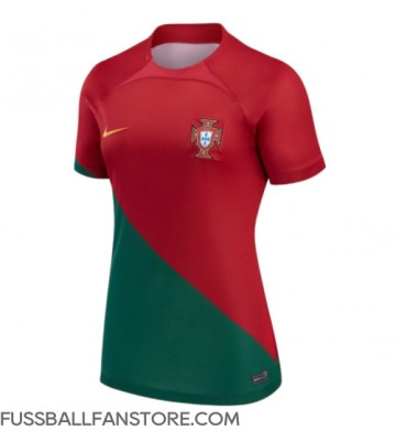 Portugal Replik Heimtrikot Damen WM 2022 Kurzarm